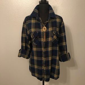 Blue Flannel **FREE NECKLACE INCLUDED**